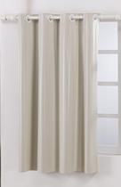 Cortina Blackout Veda Janela Porta 1,40mx2,80m Palha Em Pvc