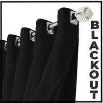 cortina blackout Veneza bloqueia a luz 7,00 x 2,60 preto