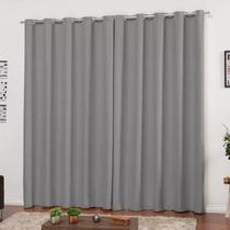 Cortina Blecaute 4,00X2,50 Corta Luz Quarto Sala Premium