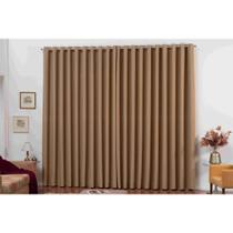 Cortina Blecaute 4,00x2,70 Esticada Tecido Grosso Corta Luz Blackout Sala Quarto Cinema em casa 70%