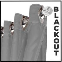 Cortina Blecaute Blackout 5,00x3,00 Corta Luz Ana preto