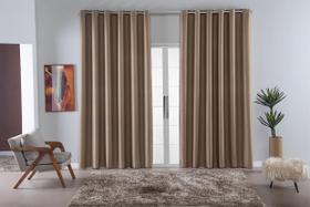 Cortina Blecaute de Tecido Grosso Blackout 6 Metros Corta Luz 6,00 x 2,80 Sala Quarto Janela Black Out