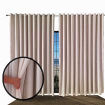 Cortina Blecaute para Quarto em Tecido 8,00 x 2,40 paris