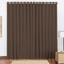Cortina Blecaute Trilho Suisso Max 2,00 X 1,70M Tabaco