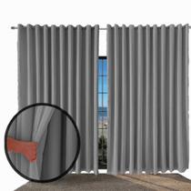 Cortina Blecaute Voil Quarto/sala Varão 4,00 X 2,50 paris