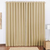 Cortina Block Blackout Blecaute para Trilho Suisso Max Tecido Corta Luz 3,00 x 2,60m Janela Quarto Sala - Avelã Cortina Block Blackout Blecaute para Trilho Suisso Max Tecido Corta Luz 3,00 x 2,60m Janela Quarto Sala - Avelã