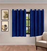 Cortina Bonita Com Voal Voil Xadrez Blackout 2,80 x 1,60 Mts