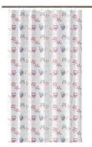 Cortina Box 1,80 m x 1,38 m - Design Coruja, Alta Qualidade em Polietileno 100%