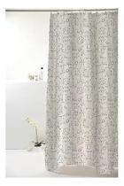 Cortina Box Banheiro - Poliéster - 180cm X 198cm Cor Linhas Minimalistas Zodíaco