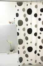 Cortina Box Para Banheiro PEVA 180X160cm Impermeável Uzoo Estampa Decoração