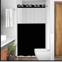 Cortina Box para Banheiro Reforçado PVC Anti-Mofo com ILHÓS