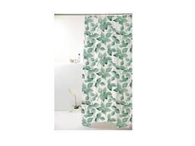 Cortina box poliester diversos 198x180cm folhagem verde 828956