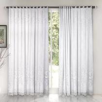 Cortina Branca Renda C/ Forro Sala Roseiral 3,50x 2,20 Alt Cortina Branca Renda C/ Forro Sala Roseiral 3,50x 2,20 Alt