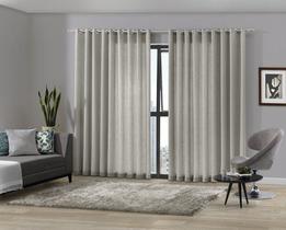 Cortina c/ Forro Bella Janela Duplex Monaco Branco 4,20m x 2,50m Cortina c/ Forro Bella Janela Duplex Monaco Branco 4,20m x 2,50m