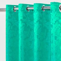 Cortina C/ Ilhós Varão 4,00x2,70 Jacquard Adamascado Luxo