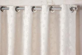 Cortina Capri 3,00m x 2,70m Estampada Delicada Poliéster Sala de Estar Quarto Escritório Sofisticada