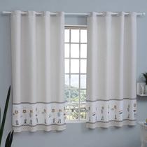 Cortina Casa Alegre 200x140cm Cozinha Mestre Cuca Estampada C/ Ilhoses