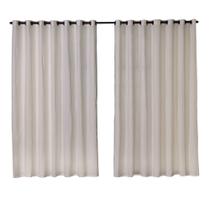 Cortina Casca De Arvore 2,70m X 2,30m Rustica Semi Blackout CRU