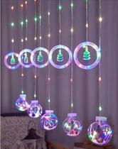 Cortina Cascata 135 Leds Figura Natalina Bivolt 3m Bivolt