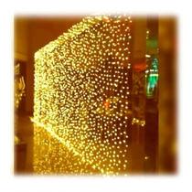 Cortina Cascata De Luz 4x3m 900 Leds Branco Quente Natal 127v Cortina Cascata De Luz 4x3m 900 Leds Branco Quente Natal 127v
