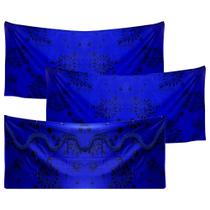 Cortina cetim 5,5m 3pç cabine caminhão mb 709 1113 1418 1620