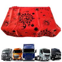 Cortina Cetim 7 Metros Especial Sem Bando - Vermelho