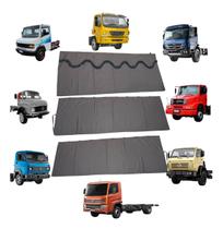 Cortina Cetim Frente E Lateral Mb 1113 3pcs Cabine Pequena