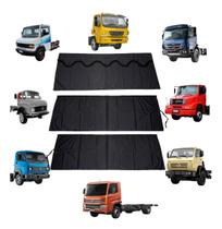 Cortina Cetim Frente E Lateral Mb 1113 3pcs Cabine Pequena
