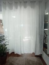 Cortina cetim satiné pérola 1,60x 2,64mts.