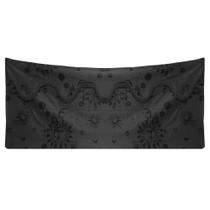 Cortina cetim traseira cabine caminhão ford cargo 712 815