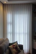 Cortina com Ilhós para Varão Comum 2,50m Larg. X 2,70m Alt. Linho Sintético Cortina com Ilhós para Varão Comum 2,50m Larg. X 2,70m Alt. Linho Sintético