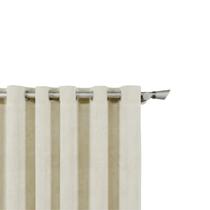 Cortina com Toque Macio 400 X 230 Cm Velus Bege Cortina com Toque Macio 400 X 230 Cm Velus Bege