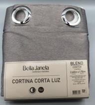 Cortina Corta Luz 2,60 x 1,70 Tecido Blend Bella Janela