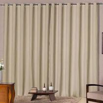 Cortina corta luz 2,60 x 4,00m m&c cortinas - CORTINAS MC