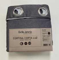 Cortina Corta Luz 3,00 x 2,30 Tecido Blend Bella Janela