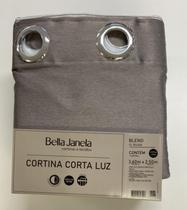Cortina Corta Luz 3,60 x 2,50 Tecido Blend Bella Janela