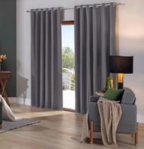Cortina Corta Luz 70% Tecido 4.20m x 2.30m Blend Bella Janela