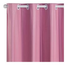 Cortina Corta Luz Blackout Blecaute 2,20m X 1,30m Rosa