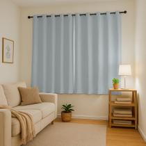 Cortina Corta Luz Blackout em Tecido 1,70x2,60 Sala Quarto Cortina Corta Luz Blackout em Tecido 1,70x2,60 Sala Quarto