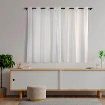 Cortina Corta Luz C/ Ilhós 2,76 X2,80 Bege