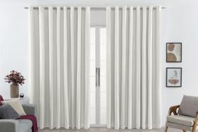 Cortina Corta Luz em PVC 1,60m Largura x 1,30m Altura Para Quarto Sala Escritório Estúdio Blackout