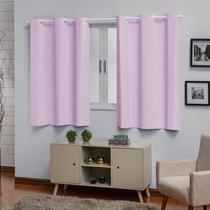 Cortina Corta Sol Rosa Janela 2,80mx1,60m para Quarto PVC Cortina Corta Sol Rosa Janela 2,80mx1,60m para Quarto PVC