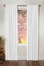 Cortina COTTON CRAFT White Window Panel 50x160cm Conjunto de 2 Cortina COTTON CRAFT White Window Panel 50x160cm Conjunto de 2