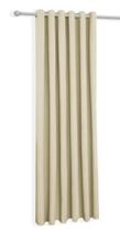 Cortina Creme/Palha Oxford De Sala/Quarto 150X180