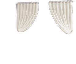 Cortina Creme Tecido Com Renda 3,00 X 2,70M Cortina Creme Tecido Com Renda 3,00 X 2,70M