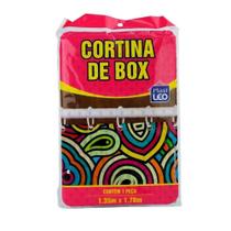 Cortina de Banheiro 178x135cm Plástico - Tudo em Caixa Cortina de Banheiro 178x135cm Plástico - Tudo em Caixa
