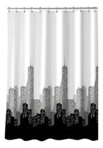 Cortina De Banho Metropolitan 180x180 Cm