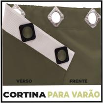 Cortina de blackout 5,00x5,00 Berlim apartamento branco