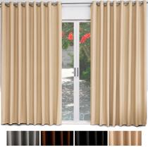 Cortina De Blackout Em Tecido Para Sala Quarto Corta Luz 3,00x2,60 - Várias Cores