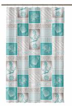 Cortina de Box 2,00m x 1,38m - Antimofo com 09 Argolas - Estilo e Proteção